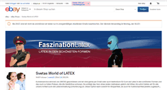 Desktop Screenshot of latex-shopping.de